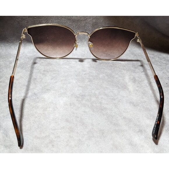 Frye & Co. Gold And Tortoise DG0921 Sunglasses main image 6
